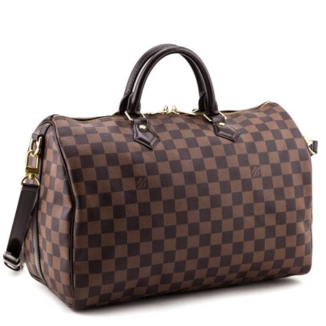 louis vuitton speedy 35 bandouliere|louis Vuitton Speedy damier ebene.